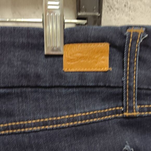 Seven7 Blue Skinny Jeans with Stretch - Picture 3 of 5